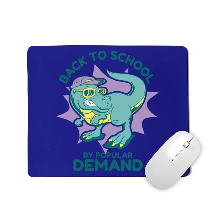 Back To School By Popular Ded Dinosaur Sunglasses Gift Mousepad