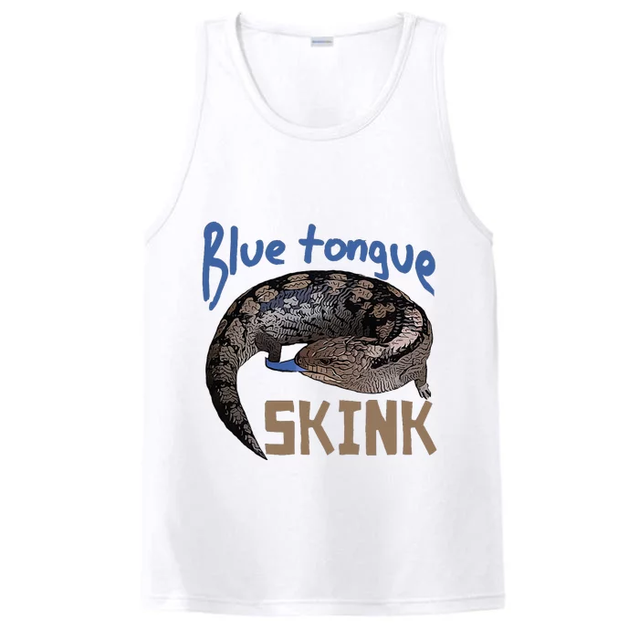 Blue Tongue Skink Pet Lizard Design Performance Tank