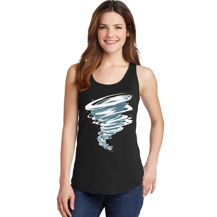 Best Tornado Storm Hunter Weather Meteorology Ladies Essential Tank