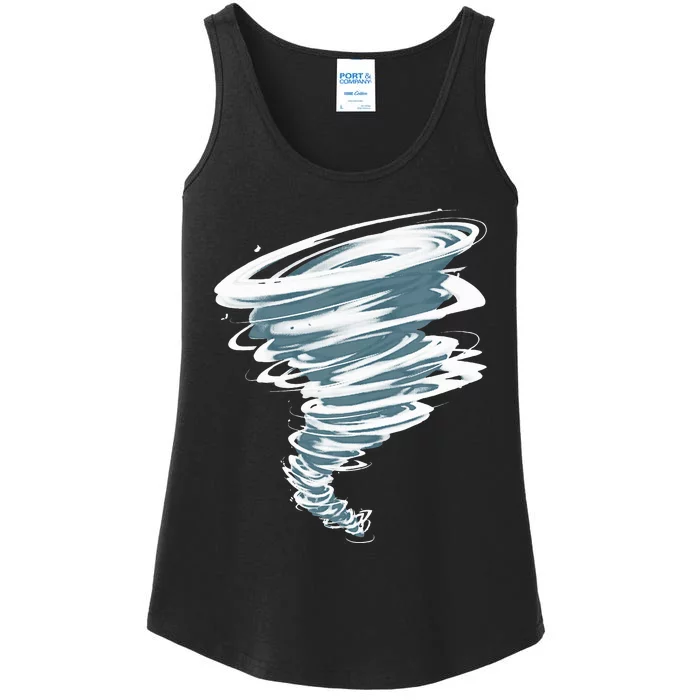 Best Tornado Storm Hunter Weather Meteorology Ladies Essential Tank