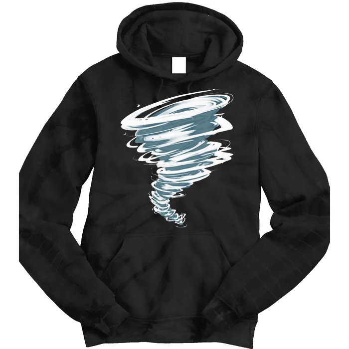 Best Tornado Storm Hunter Weather Meteorology Tie Dye Hoodie