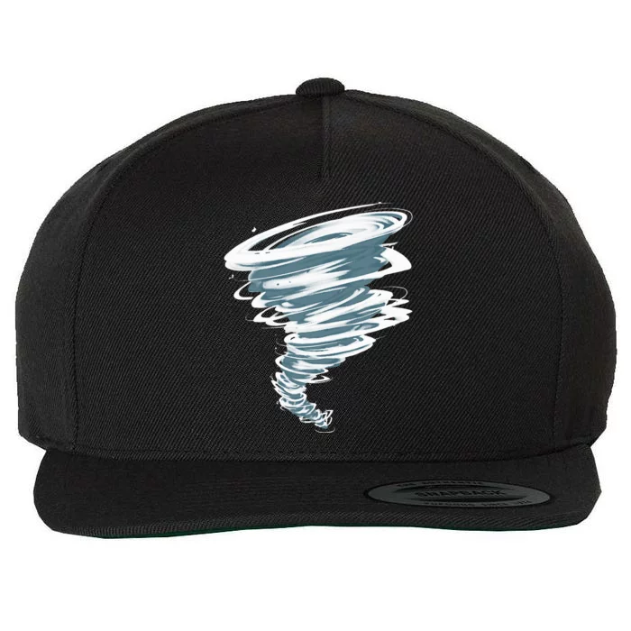 Best Tornado Storm Hunter Weather Meteorology Wool Snapback Cap