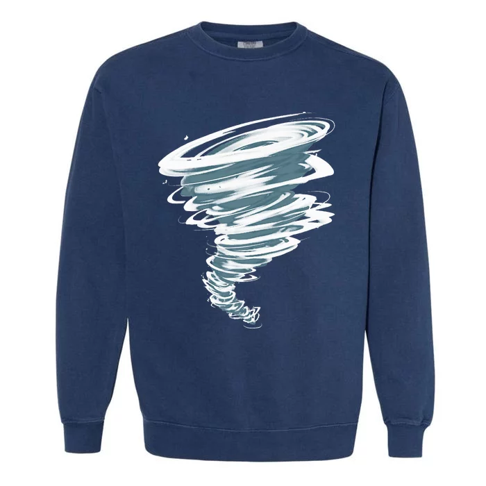 Best Tornado Storm Hunter Weather Meteorology Garment-Dyed Sweatshirt