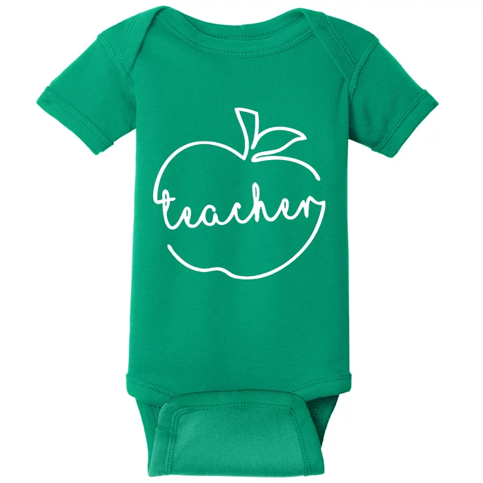 Back To School Teacher Children Baby Bodysuit