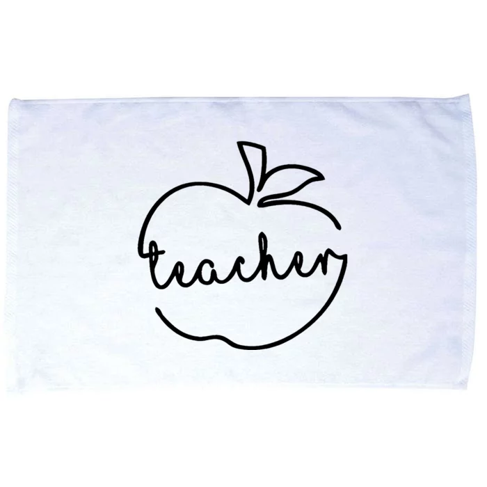 Back To School Teacher Children Microfiber Hand Towel