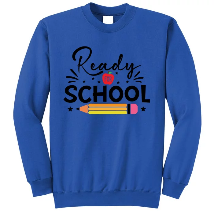 Back To School Readiness Graphic Tall Sweatshirt