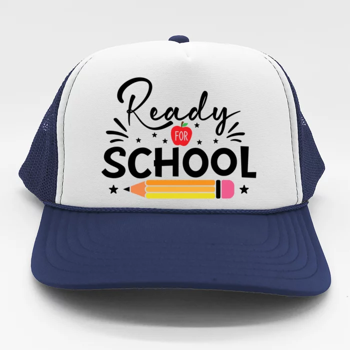 Back To School Readiness Graphic Trucker Hat