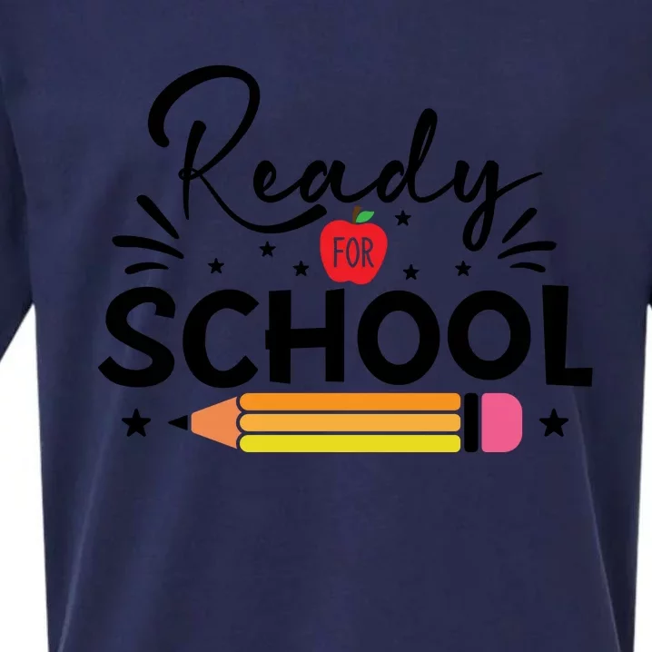 Back To School Readiness Graphic Sueded Cloud Jersey T-Shirt