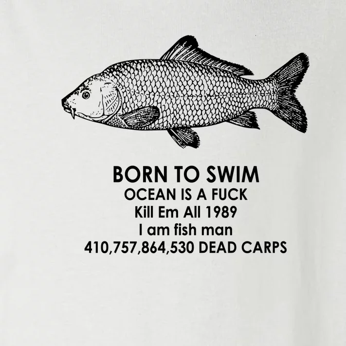 Born To Swim Ocean Is A Fuck Toddler Long Sleeve Shirt