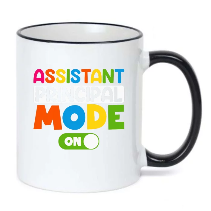 Back To School Assistant Principal Mode On Black Color Changing Mug