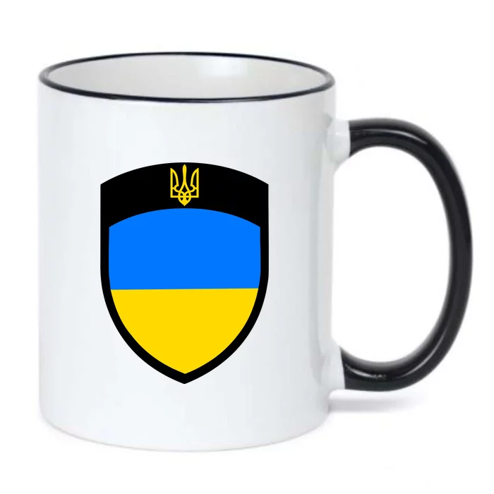 Big Tactical Shield 5 11 Stand With Ukraine Volodymyr Zelenskyy Trident Military Black Color Changing Mug