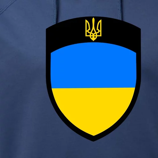 Big Tactical Shield 5 11 Stand With Ukraine Volodymyr Zelenskyy Trident Military Performance Fleece Hoodie