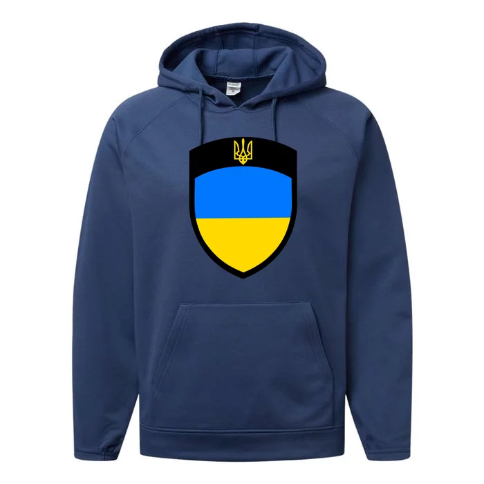 Big Tactical Shield 5 11 Stand With Ukraine Volodymyr Zelenskyy Trident Military Performance Fleece Hoodie