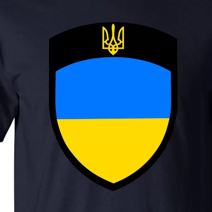 Big Tactical Shield 5 11 Stand With Ukraine Volodymyr Zelenskyy Trident Military Tall T-Shirt