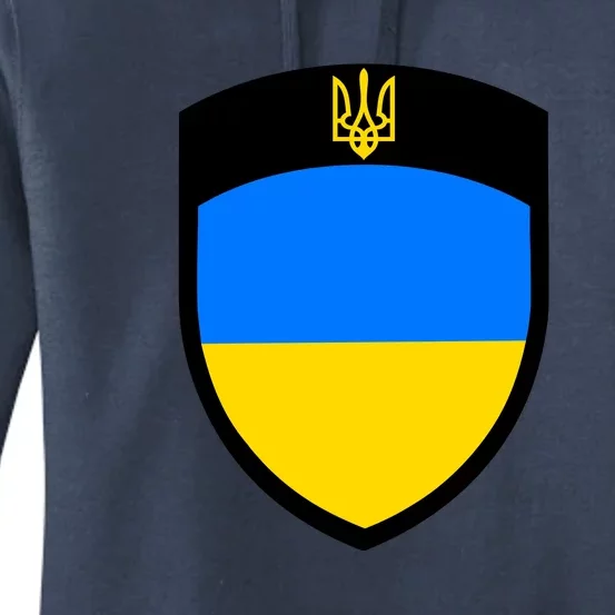 Big Tactical Shield 5 11 Stand With Ukraine Volodymyr Zelenskyy Trident Military Women's Pullover Hoodie