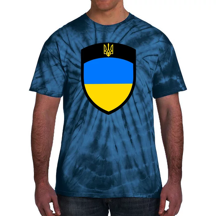 Big Tactical Shield 5 11 Stand With Ukraine Volodymyr Zelenskyy Trident Military Tie-Dye T-Shirt