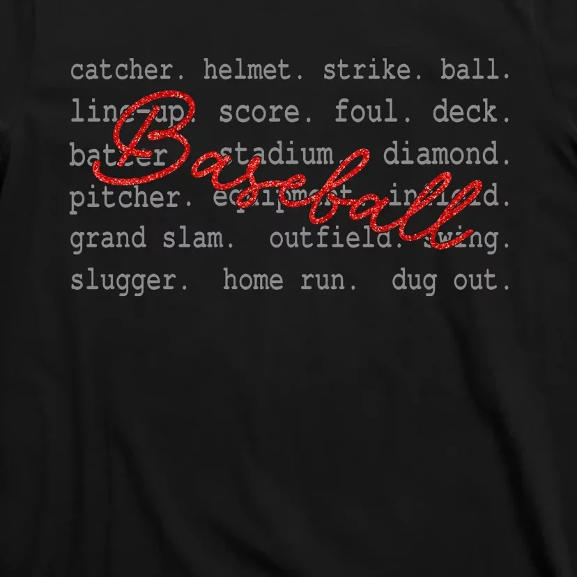 Baseball Team Sports Lover Team T-Shirt