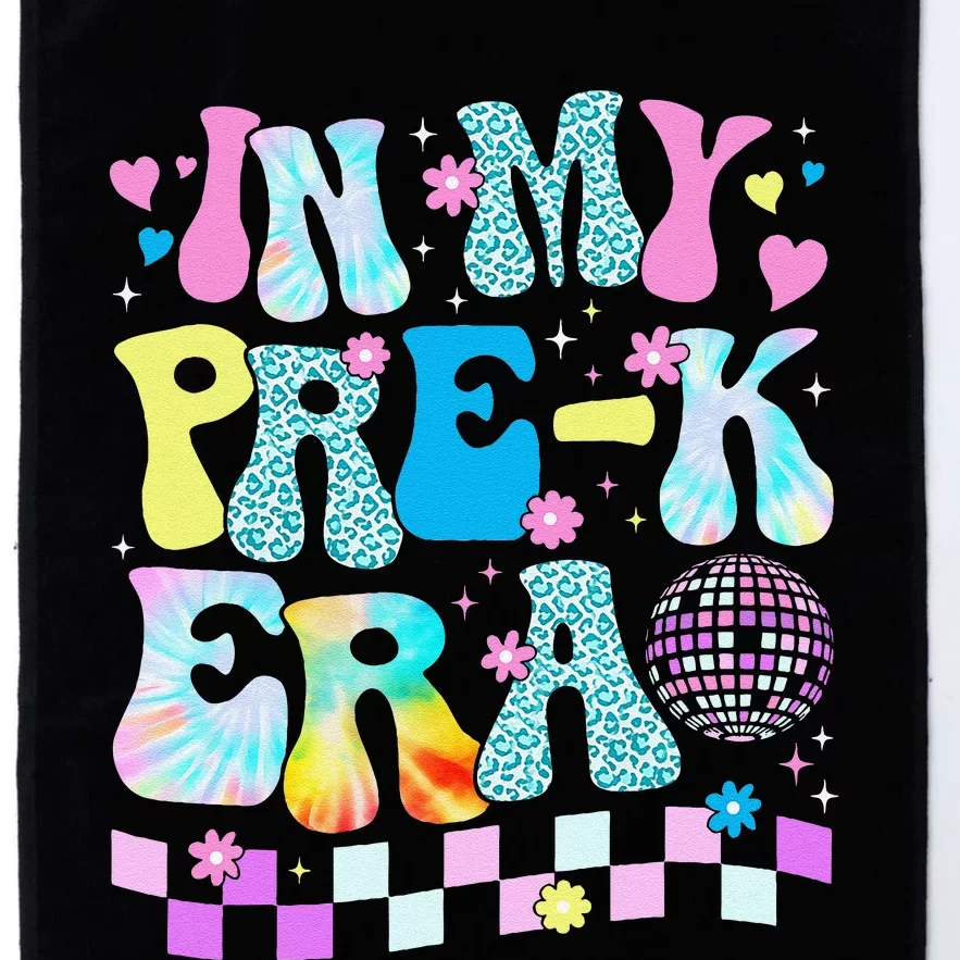 Back To School For Girl In My Prek Era Gift Platinum Collection Golf Towel