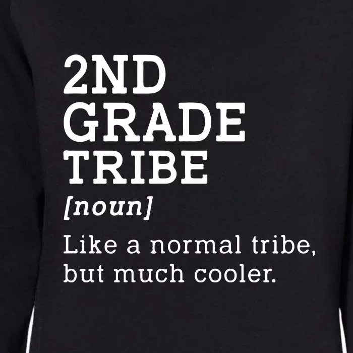 Back To School 2nd Grade Tribe Teacher Second Grade Team Gift Womens California Wash Sweatshirt