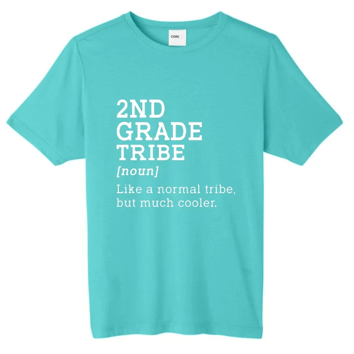 Back To School 2nd Grade Tribe Teacher Second Grade Team Gift ChromaSoft Performance T-Shirt