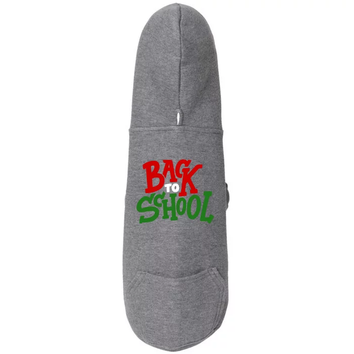 Back To School Holiday Cute Gift Doggie 3-End Fleece Hoodie