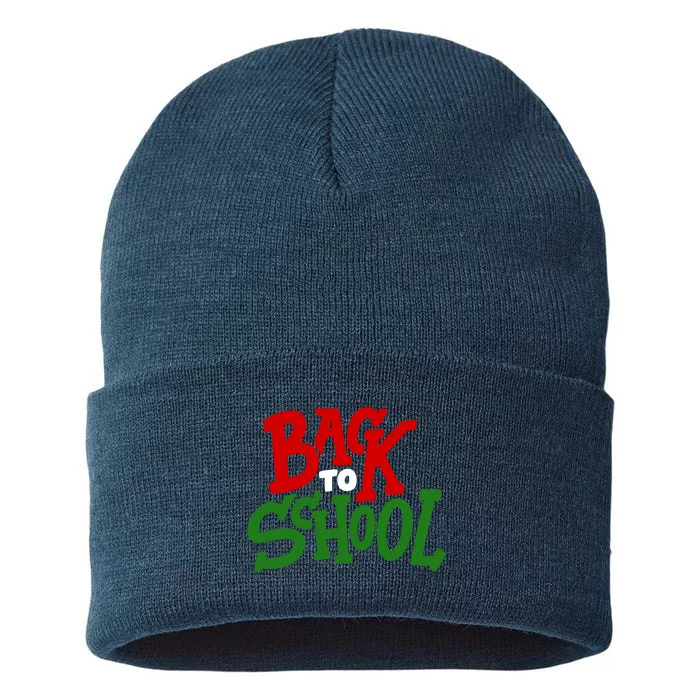 Back To School Holiday Cute Gift Sustainable Knit Beanie