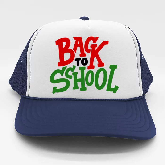 Back To School Holiday Cute Gift Trucker Hat