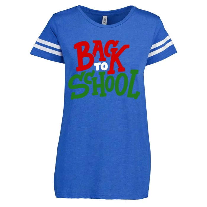 Back To School Holiday Cute Gift Enza Ladies Jersey Football T-Shirt