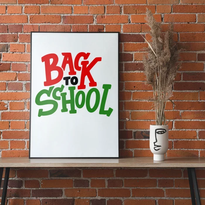 Back To School Holiday Cute Gift Poster