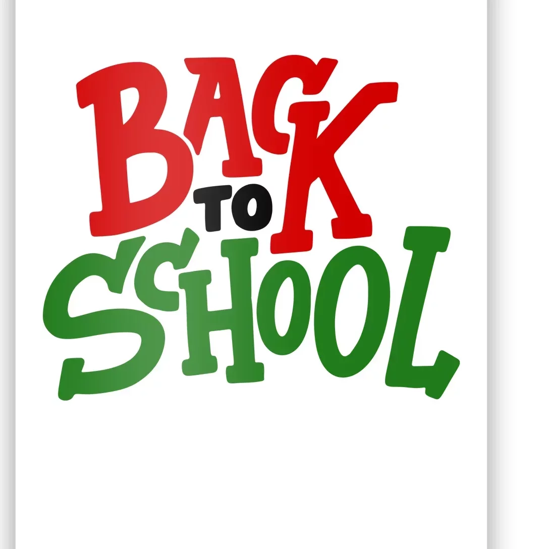 Back To School Holiday Cute Gift Poster