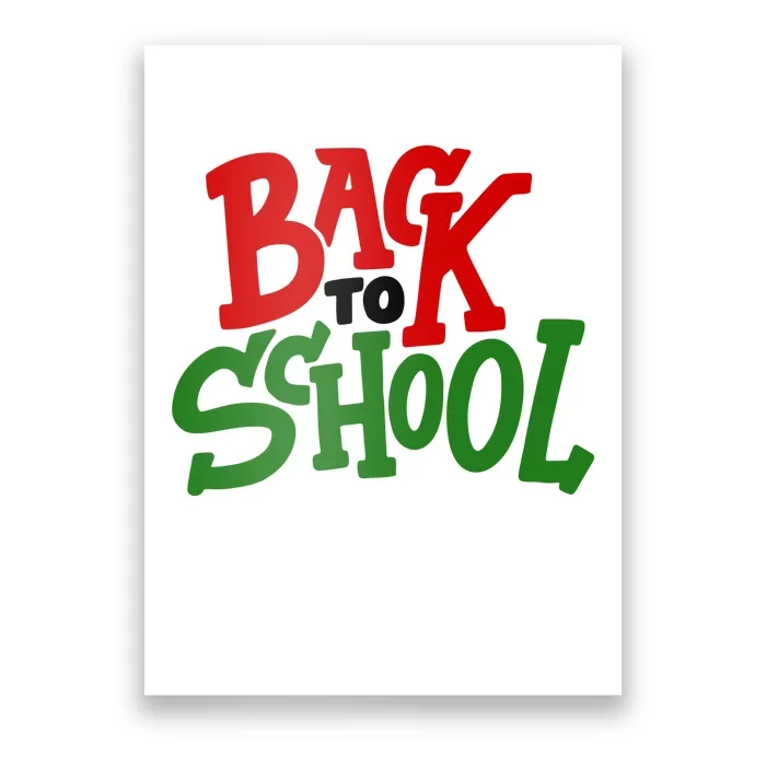 Back To School Holiday Cute Gift Poster