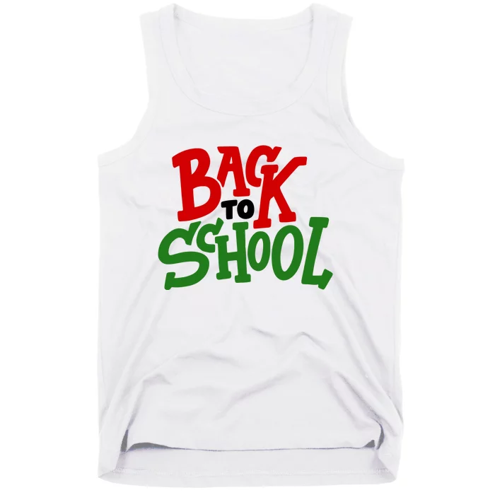 Back To School Holiday Cute Gift Tank Top