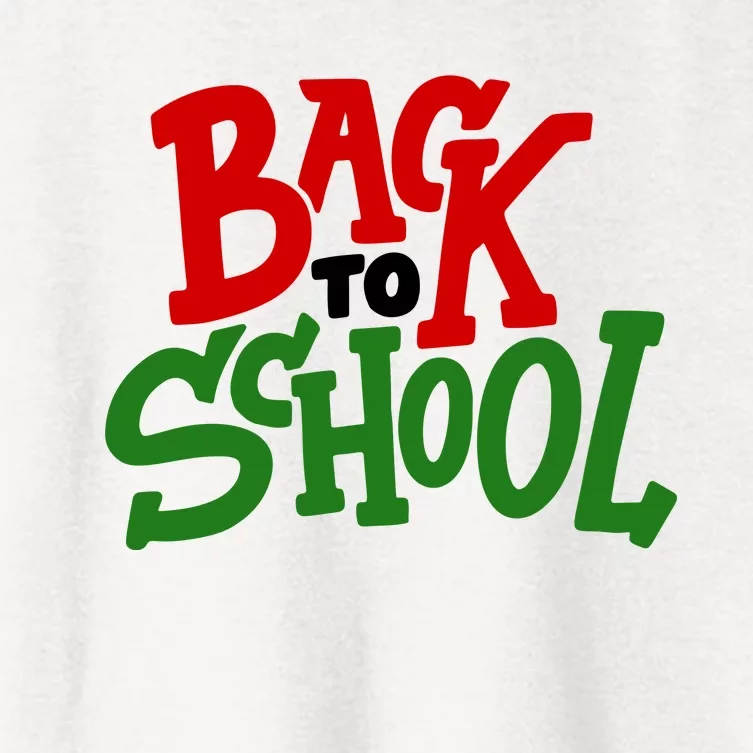 Back To School Holiday Cute Gift Women's Crop Top Tee