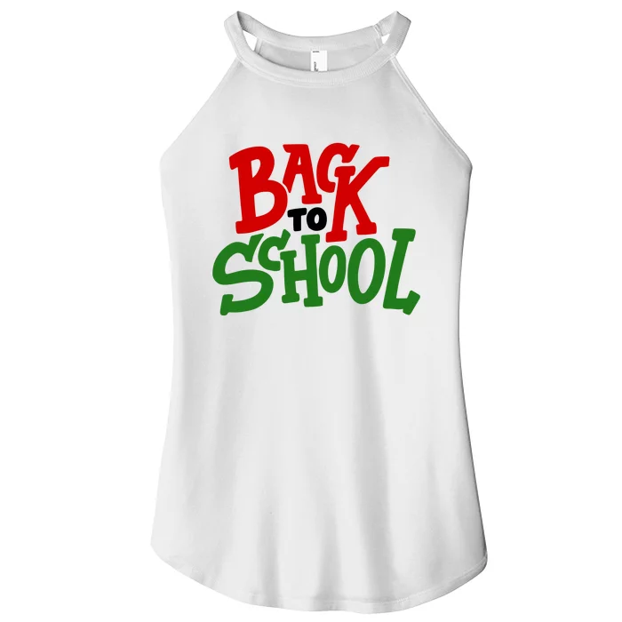 Back To School Holiday Cute Gift Women’s Perfect Tri Rocker Tank