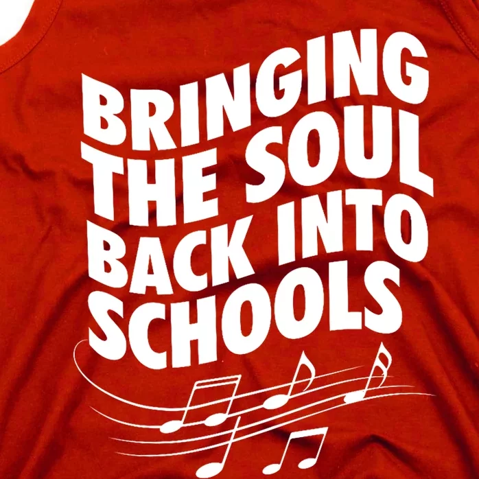 Bringing The Soul Back Into School Gmb Front & Back No White Outline Tank Top