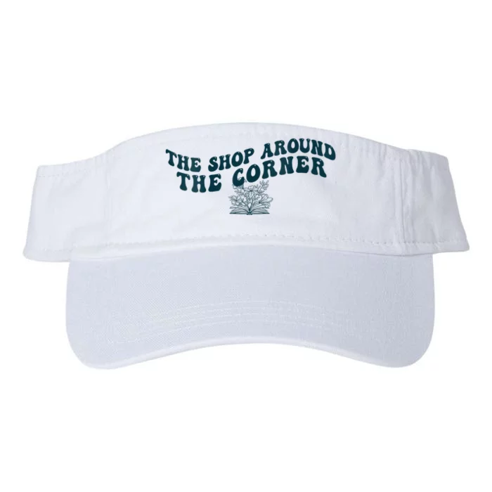 Bookish The Shop Around The Corner Bookworm Book Lover Valucap Bio-Washed Visor