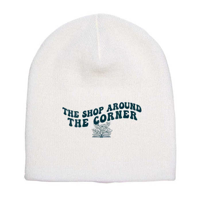 Bookish The Shop Around The Corner Bookworm Book Lover Short Acrylic Beanie