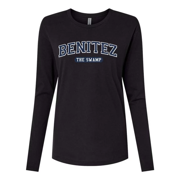 Benitez The Swamp Womens Cotton Relaxed Long Sleeve T-Shirt