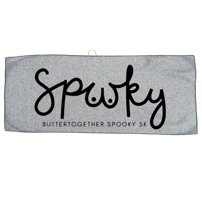 Butter Together Spooky 5k Large Microfiber Waffle Golf Towel