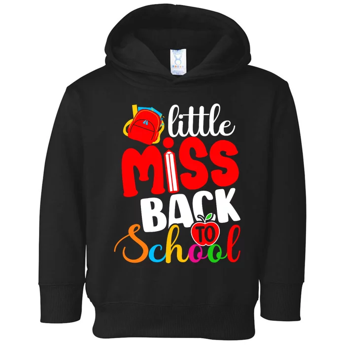 Back To School Toddler Hoodie