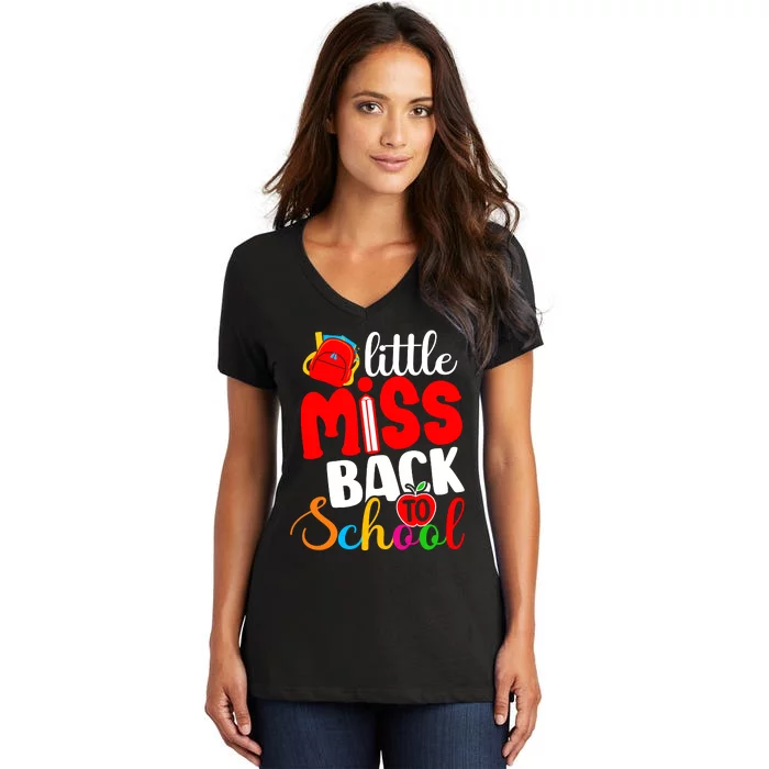 Back To School Women's V-Neck T-Shirt