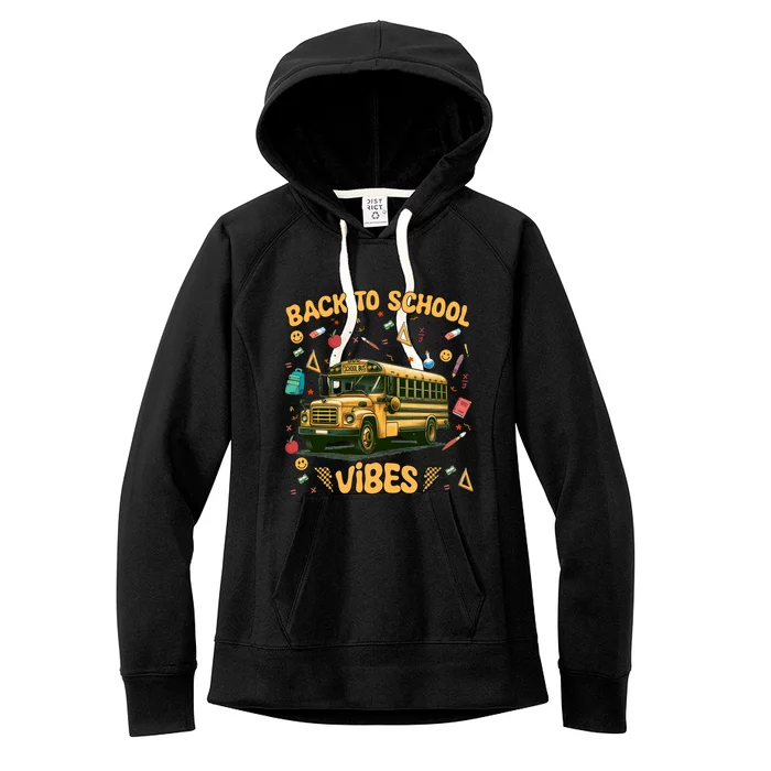 Back To School Vibes Gift Women's Fleece Hoodie