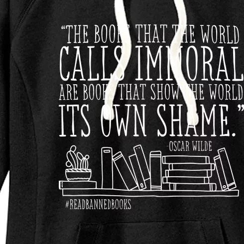 Books That Show The World Its Own Shame Women's Fleece Hoodie