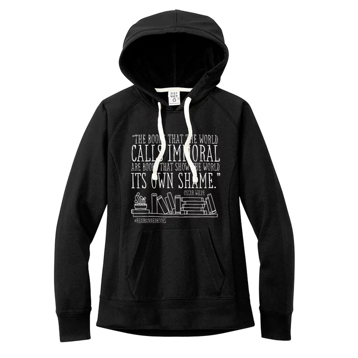 Books That Show The World Its Own Shame Women's Fleece Hoodie