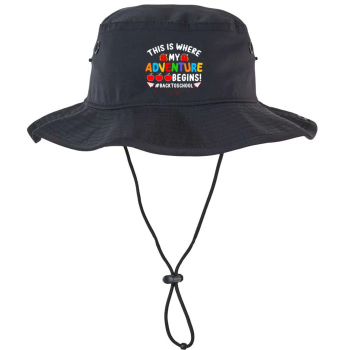 Back To School Adventure Teacher Gift Legacy Cool Fit Booney Bucket Hat