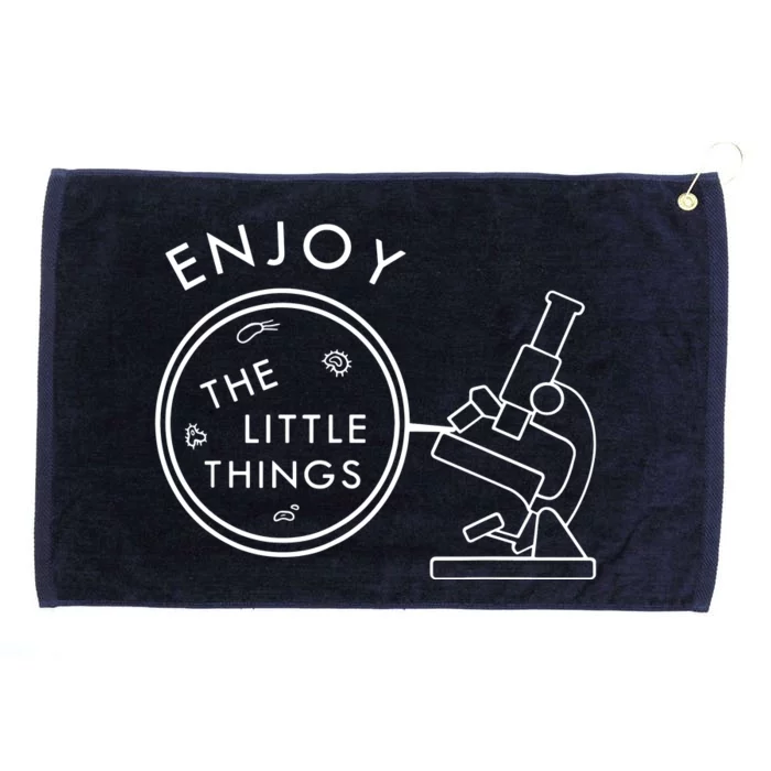 Biology Teacher Student Microscope Gift Biology Grommeted Golf Towel