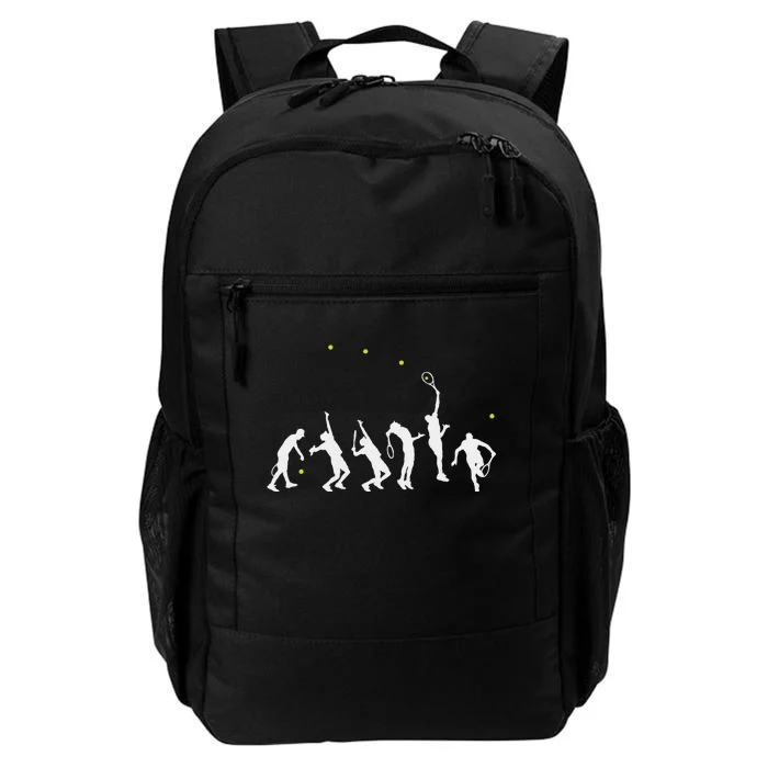 Big Tennis Serve Tennis Silhouette Big Serve Daily Commute Backpack