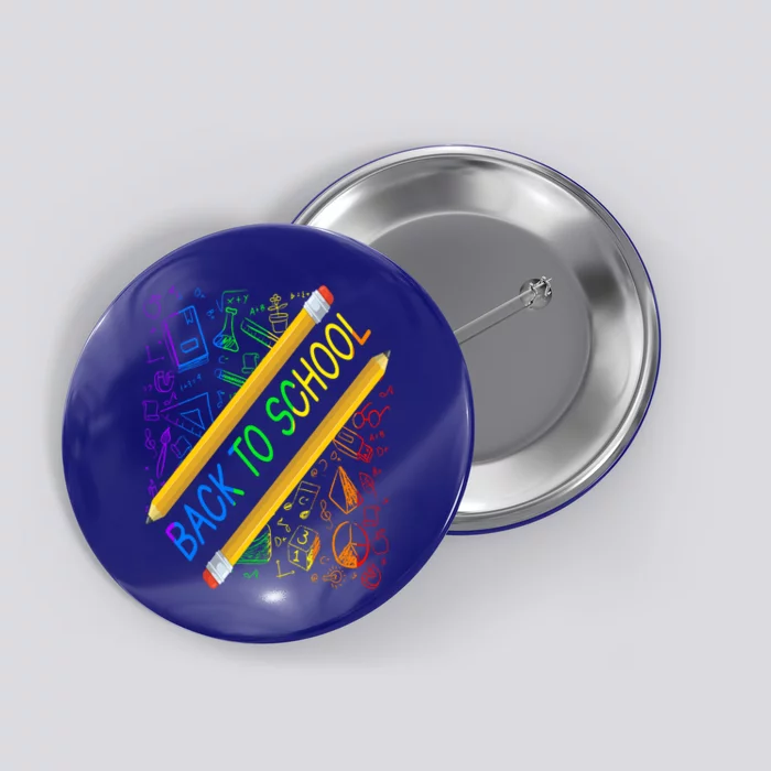 Back To School Happy First Day Of School Teachers Gift Button