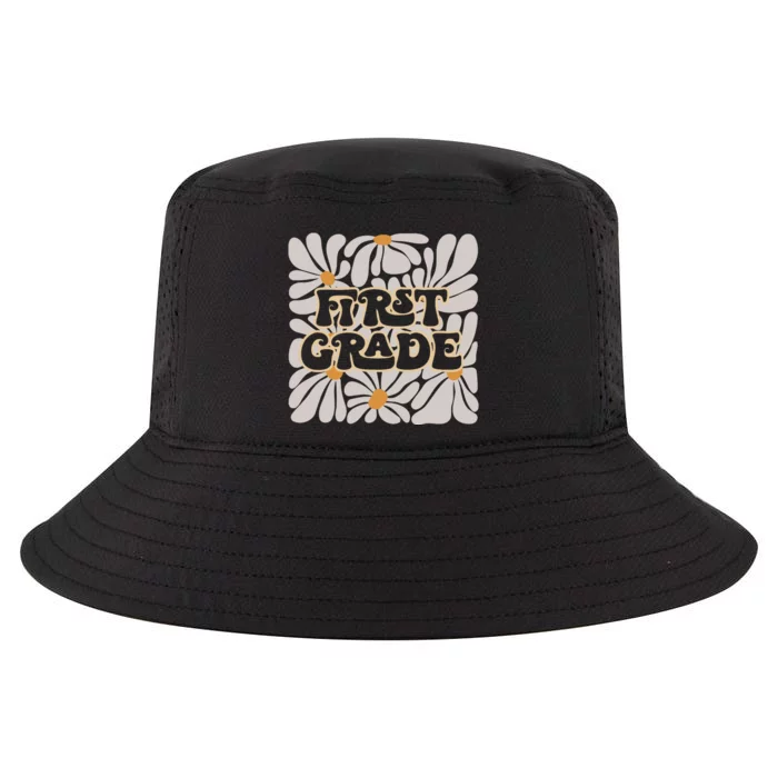 Back To School First Grade Cool Comfort Performance Bucket Hat