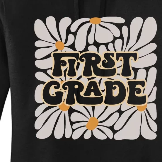 Back To School First Grade Women's Pullover Hoodie